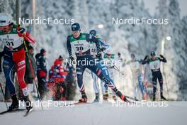 27.11.2022, Ruka, Finland (FIN): Zak Ketterson (USA) - FIS world cup cross-country, pursuit, Ruka (FIN). www.nordicfocus.com. © Modica/NordicFocus. Every downloaded picture is fee-liable.