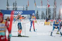 27.11.2022, Ruka, Finland (FIN): Delphine Claudel (FRA) - FIS world cup cross-country, pursuit, Ruka (FIN). www.nordicfocus.com. © Modica/NordicFocus. Every downloaded picture is fee-liable.