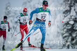 27.11.2022, Ruka, Finland (FIN): Markus Vuorela (FIN) - FIS world cup cross-country, pursuit, Ruka (FIN). www.nordicfocus.com. © Modica/NordicFocus. Every downloaded picture is fee-liable.