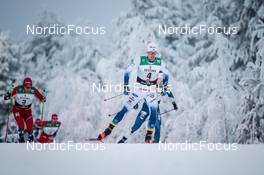 27.11.2022, Ruka, Finland (FIN): Calle Halfvarsson (SWE) - FIS world cup cross-country, pursuit, Ruka (FIN). www.nordicfocus.com. © Modica/NordicFocus. Every downloaded picture is fee-liable.