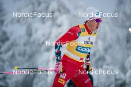 27.11.2022, Ruka, Finland (FIN): Johannes Hoesflot Klaebo (NOR) - FIS world cup cross-country, pursuit, Ruka (FIN). www.nordicfocus.com. © Modica/NordicFocus. Every downloaded picture is fee-liable.