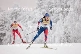 27.11.2022, Ruka, Finland (FIN): Dasom Han (KOR) - FIS world cup cross-country, pursuit, Ruka (FIN). www.nordicfocus.com. © Modica/NordicFocus. Every downloaded picture is fee-liable.