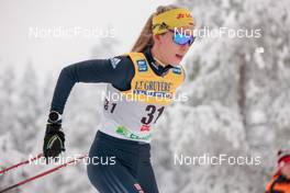 27.11.2022, Ruka, Finland (FIN): Lisa Lohmann (GER) - FIS world cup cross-country, pursuit, Ruka (FIN). www.nordicfocus.com. © Modica/NordicFocus. Every downloaded picture is fee-liable.