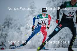 27.11.2022, Ruka, Finland (FIN): Theo Schely (FRA) - FIS world cup cross-country, pursuit, Ruka (FIN). www.nordicfocus.com. © Modica/NordicFocus. Every downloaded picture is fee-liable.