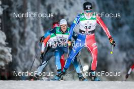 27.11.2022, Ruka, Finland (FIN): Imanol Rojo (ESP) - FIS world cup cross-country, pursuit, Ruka (FIN). www.nordicfocus.com. © Modica/NordicFocus. Every downloaded picture is fee-liable.