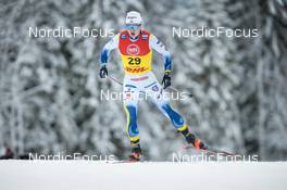 02.12.2022, Lillehammer, Norway (NOR): Eric Rosjoe (SWE) - FIS world cup cross-country, 10km, Lillehammer (NOR). www.nordicfocus.com. © Modica/NordicFocus. Every downloaded picture is fee-liable.