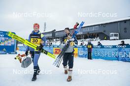 02.12.2022, Lillehammer, Norway (NOR): Katharina Hennig (GER), Jessie Diggins (USA), (l-r)  - FIS world cup cross-country, 10km, Lillehammer (NOR). www.nordicfocus.com. © Modica/NordicFocus. Every downloaded picture is fee-liable.