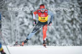 02.12.2022, Lillehammer, Norway (NOR): Graham Ritchie (CAN) - FIS world cup cross-country, 10km, Lillehammer (NOR). www.nordicfocus.com. © Modica/NordicFocus. Every downloaded picture is fee-liable.