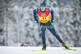 02.12.2022, Lillehammer, Norway (NOR): Hunter Wonders (USA) - FIS world cup cross-country, 10km, Lillehammer (NOR). www.nordicfocus.com. © Modica/NordicFocus. Every downloaded picture is fee-liable.