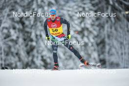 02.12.2022, Lillehammer, Norway (NOR): Federico Pellegrino (ITA) - FIS world cup cross-country, 10km, Lillehammer (NOR). www.nordicfocus.com. © Modica/NordicFocus. Every downloaded picture is fee-liable.