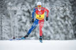 02.12.2022, Lillehammer, Norway (NOR): Jules Lapierre (FRA) - FIS world cup cross-country, 10km, Lillehammer (NOR). www.nordicfocus.com. © Modica/NordicFocus. Every downloaded picture is fee-liable.