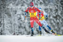 02.12.2022, Lillehammer, Norway (NOR): Simen Hegstad Krueger (NOR) - FIS world cup cross-country, 10km, Lillehammer (NOR). www.nordicfocus.com. © Modica/NordicFocus. Every downloaded picture is fee-liable.