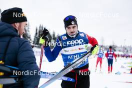 02.12.2022, Lillehammer, Norway (NOR): Jules Chappaz (FRA) - FIS world cup cross-country, 10km, Lillehammer (NOR). www.nordicfocus.com. © Modica/NordicFocus. Every downloaded picture is fee-liable.