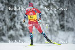 02.12.2022, Lillehammer, Norway (NOR): Martin Loewstroem Nyenget (NOR) - FIS world cup cross-country, 10km, Lillehammer (NOR). www.nordicfocus.com. © Modica/NordicFocus. Every downloaded picture is fee-liable.