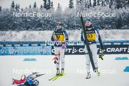 02.12.2022, Lillehammer, Norway (NOR): Jasmi Joensuu (FIN), Anni Alakoski (FIN), (l-r)  - FIS world cup cross-country, 10km, Lillehammer (NOR). www.nordicfocus.com. © Modica/NordicFocus. Every downloaded picture is fee-liable.