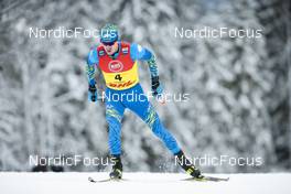02.12.2022, Lillehammer, Norway (NOR): Vitaliy Pukhkalo (KAZ) - FIS world cup cross-country, 10km, Lillehammer (NOR). www.nordicfocus.com. © Modica/NordicFocus. Every downloaded picture is fee-liable.