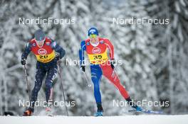02.12.2022, Lillehammer, Norway (NOR): Maurice Manificat (FRA) - FIS world cup cross-country, 10km, Lillehammer (NOR). www.nordicfocus.com. © Modica/NordicFocus. Every downloaded picture is fee-liable.