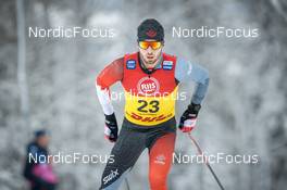 02.12.2022, Lillehammer, Norway (NOR): Olivier Leveille (CAN) - FIS world cup cross-country, 10km, Lillehammer (NOR). www.nordicfocus.com. © Modica/NordicFocus. Every downloaded picture is fee-liable.