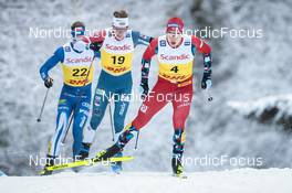 03.12.2022, Lillehammer, Norway (NOR): James Clugnet (GBR), Erik Valnes (NOR), (l-r)  - FIS world cup cross-country, individual sprint, Lillehammer (NOR). www.nordicfocus.com. © Modica/NordicFocus. Every downloaded picture is fee-liable.