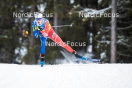 03.12.2022, Lillehammer, Norway (NOR): Delphine Claudel (FRA) - FIS world cup cross-country, individual sprint, Lillehammer (NOR). www.nordicfocus.com. © Modica/NordicFocus. Every downloaded picture is fee-liable.