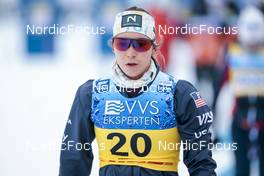 03.12.2022, Lillehammer, Norway (NOR): Julia Kern (USA)- FIS world cup cross-country, individual sprint, Lillehammer (NOR). www.nordicfocus.com. © Modica/NordicFocus. Every downloaded picture is fee-liable.