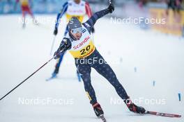 03.12.2022, Lillehammer, Norway (NOR): Ben Ogden (USA) - FIS world cup cross-country, individual sprint, Lillehammer (NOR). www.nordicfocus.com. © Modica/NordicFocus. Every downloaded picture is fee-liable.