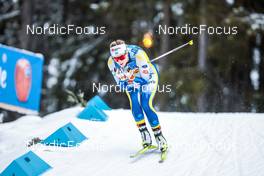 03.12.2022, Lillehammer, Norway (NOR): Anna Dyvik (SWE) - FIS world cup cross-country, individual sprint, Lillehammer (NOR). www.nordicfocus.com. © Modica/NordicFocus. Every downloaded picture is fee-liable.