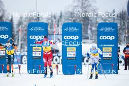 03.12.2022, Lillehammer, Norway (NOR): Start of finals - FIS world cup cross-country, individual sprint, Lillehammer (NOR). www.nordicfocus.com. © Modica/NordicFocus. Every downloaded picture is fee-liable.
