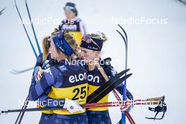 04.12.2022, Lillehammer, Norway (NOR): Alayna Sonnesyn (USA), Jessie Diggins (USA), Sophia Laukli (USA), (l-r)  - FIS world cup cross-country, mass, Lillehammer (NOR). www.nordicfocus.com. © Thibaut/NordicFocus. Every downloaded picture is fee-liable.