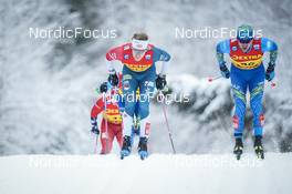 04.12.2022, Lillehammer, Norway (NOR): James Clugnet (GBR), Vitaliy Pukhkalo (KAZ), (l-r)  - FIS world cup cross-country, mass, Lillehammer (NOR). www.nordicfocus.com. © Thibaut/NordicFocus. Every downloaded picture is fee-liable.