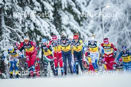 04.12.2022, Lillehammer, Norway (NOR): Anne Kjersti Kalvaa (NOR), Jessie Diggins (USA), (l-r)  - FIS world cup cross-country, mass, Lillehammer (NOR). www.nordicfocus.com. © Thibaut/NordicFocus. Every downloaded picture is fee-liable.