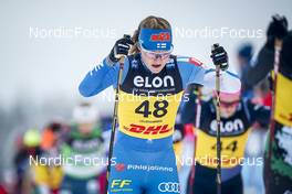 04.12.2022, Lillehammer, Norway (NOR): Katri Lylynpera (FIN) - FIS world cup cross-country, mass, Lillehammer (NOR). www.nordicfocus.com. © Thibaut/NordicFocus. Every downloaded picture is fee-liable.