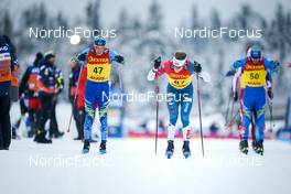 04.12.2022, Lillehammer, Norway (NOR): Nail Bashmakov (KAZ), James Clugnet (GBR), (l-r)  - FIS world cup cross-country, mass, Lillehammer (NOR). www.nordicfocus.com. © Thibaut/NordicFocus. Every downloaded picture is fee-liable.