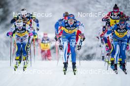 04.12.2022, Lillehammer, Norway (NOR): Frida Karlsson (SWE), Kerttu Niskanen (FIN), (l-r)  - FIS world cup cross-country, mass, Lillehammer (NOR). www.nordicfocus.com. © Thibaut/NordicFocus. Every downloaded picture is fee-liable.