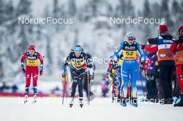 04.12.2022, Lillehammer, Norway (NOR): Caterina Ganz (ITA), Eva Urevc (SLO), (l-r)  - FIS world cup cross-country, mass, Lillehammer (NOR). www.nordicfocus.com. © Thibaut/NordicFocus. Every downloaded picture is fee-liable.