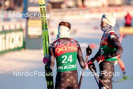 10.12.2022, Beitostolen, Norway (NOR): Novie Mccabe (USA), Sophia Laukli (USA), (l-r)  - FIS world cup cross-country, 10km, Beitostolen (NOR). www.nordicfocus.com. © Modica/NordicFocus. Every downloaded picture is fee-liable.