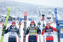 10.12.2022, Beitostolen, Norway (NOR): Didrik Toenseth (NOR), Paal Golberg (NOR), Andrew Musgrave (GBR), (l-r)  - FIS world cup cross-country, 10km, Beitostolen (NOR). www.nordicfocus.com. © Modica/NordicFocus. Every downloaded picture is fee-liable.