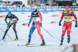 09.12.2022, Beitostolen, Norway (NOR): Lucas Chanavat (FRA), Paal Golberg (NOR), (l-r)  - FIS world cup cross-country, individual sprint, Beitostolen (NOR). www.nordicfocus.com. © Modica/NordicFocus. Every downloaded picture is fee-liable.
