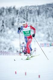 09.12.2022, Beitostolen, Norway (NOR): Lena Quintin (FRA) - FIS world cup cross-country, individual sprint, Beitostolen (NOR). www.nordicfocus.com. © Modica/NordicFocus. Every downloaded picture is fee-liable.