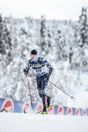 09.12.2022, Beitostolen, Norway (NOR): Luke Jager (USA) - FIS world cup cross-country, individual sprint, Beitostolen (NOR). www.nordicfocus.com. © Modica/NordicFocus. Every downloaded picture is fee-liable.