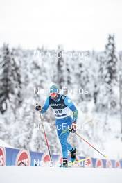 09.12.2022, Beitostolen, Norway (NOR): Svyatoslav Matassov (KAZ) - FIS world cup cross-country, individual sprint, Beitostolen (NOR). www.nordicfocus.com. © Modica/NordicFocus. Every downloaded picture is fee-liable.