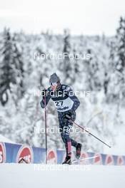09.12.2022, Beitostolen, Norway (NOR): Ben Ogden (USA) - FIS world cup cross-country, individual sprint, Beitostolen (NOR). www.nordicfocus.com. © Modica/NordicFocus. Every downloaded picture is fee-liable.