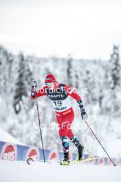 09.12.2022, Beitostolen, Norway (NOR): Erik Valnes (NOR) - FIS world cup cross-country, individual sprint, Beitostolen (NOR). www.nordicfocus.com. © Modica/NordicFocus. Every downloaded picture is fee-liable.