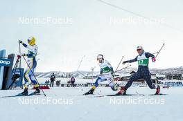 09.12.2022, Beitostolen, Norway (NOR): Julia Kern (USA), Maja Dahlqvist (SWE), (l-r)  - FIS world cup cross-country, individual sprint, Beitostolen (NOR). www.nordicfocus.com. © Modica/NordicFocus. Every downloaded picture is fee-liable.