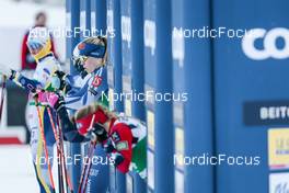09.12.2022, Beitostolen, Norway (NOR): Ane Appelkvist Stenseth (NOR), Julie Myhre (NOR), Kristin Austgulen Fosnaes (NOR), Julia Kern (USA), Johanna Matintalo (FIN), (l-r)  - FIS world cup cross-country, individual sprint, Beitostolen (NOR). www.nordicfocus.com. © Modica/NordicFocus. Every downloaded picture is fee-liable.