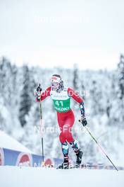 09.12.2022, Beitostolen, Norway (NOR): Kristin Austgulen Fosnaes (NOR) - FIS world cup cross-country, individual sprint, Beitostolen (NOR). www.nordicfocus.com. © Modica/NordicFocus. Every downloaded picture is fee-liable.