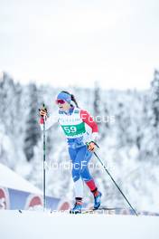 09.12.2022, Beitostolen, Norway (NOR): Anja Ilic (SRB) - FIS world cup cross-country, individual sprint, Beitostolen (NOR). www.nordicfocus.com. © Modica/NordicFocus. Every downloaded picture is fee-liable.