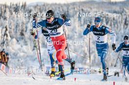 09.12.2022, Beitostolen, Norway (NOR): Michal Novak (CZE), Niilo Moilanen (FIN), (l-r)  - FIS world cup cross-country, individual sprint, Beitostolen (NOR). www.nordicfocus.com. © Modica/NordicFocus. Every downloaded picture is fee-liable.