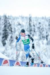 09.12.2022, Beitostolen, Norway (NOR): Keidy Kaasiku (EST) - FIS world cup cross-country, individual sprint, Beitostolen (NOR). www.nordicfocus.com. © Modica/NordicFocus. Every downloaded picture is fee-liable.