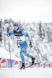 09.12.2022, Beitostolen, Norway (NOR): Konstantin Bortsov (KAZ) - FIS world cup cross-country, individual sprint, Beitostolen (NOR). www.nordicfocus.com. © Modica/NordicFocus. Every downloaded picture is fee-liable.
